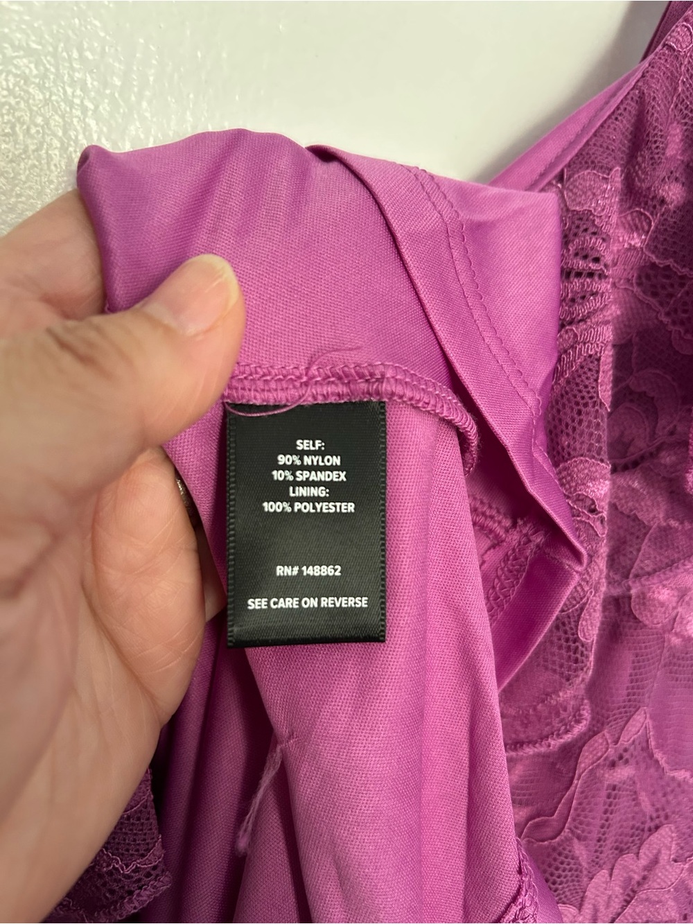 Torrid Purple Lace High-Low Ruffle Dress - Picture 6 of 8